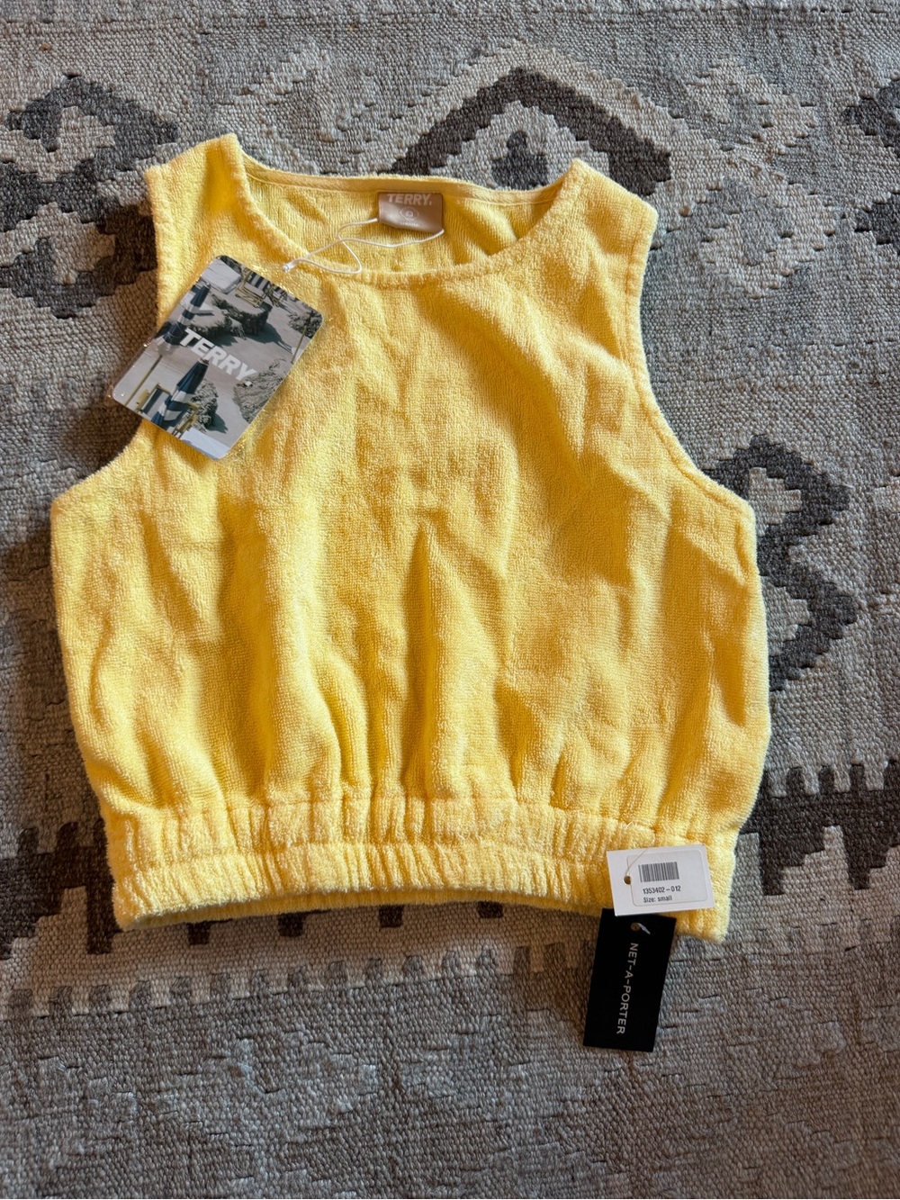 Brand new with tags Terry tank top size small